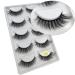 Buy Anself 5 Pairs 3D False Eyelashes - Natural Black Long & Reusable G806 | International Shipping Available - Buy Online on GoSupps.com