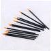 Healeved 200 pcs Makeup Point Disposable Cosmetic Lip Applicator Tool Gloss Fine Eyeliner Wands Brush - Buy Online on GoSupps.com
