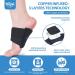 Hilph Copper Arch Support Brace for Plantar Fasciitis Relief - Orthotic Foot Support for Flat & High Arches - Pain Relief Wrap for Men & Women (1 Pair - Buy Online on GoSupps.com