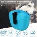 Slim Silicone Dog Treat Pouch 2PCS with Magnetic Closure and Belt Clip - Ideal for Dog Walking and Outdoor Use - Buy Online on GoSupps.com