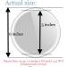 UMEMAE 20X Magnifying Mirror with 3 Suction Cups - 6 Inch for Makeup & Skincare - Easy Mounting - Buy Online on GoSupps.com