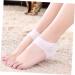 Healeved 6 Pairs Silicone Ankle Cover Heel Protectors Shoe Pads Shoe Mats Heel Protective Sleeve Gel Ankle Protectors Silicone Heel Guard Silicone Gel Insole Moisturizing White Sock - Buy Online on GoSupps.com