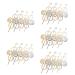 Beavorty 20 Sets Hairpin metal hair clips for women womens hair accessories hair barrettes for women girls hair accessories hair barrette with stick bun clips Miss vintage Chopsticks alloy