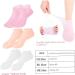 Moisturizing Socks Silicone Socks for Dry Cracked Feet Women 3 Pairs Soft Moisturizing Socks Anti Slip Women Spa Pedicure Gel Socks Aloe Sock for Softening Rough Skin Calluses - Buy Online on GoSupps.com