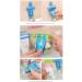 Toothpaste Squeezer Dispenser Tooth Paste Holder Plastic Rolling Tube Toothpaste Squeezer Toothpaste Seat Holder Stand Rotate Toothpaste Dispenser for Bathroom - Buy Online on GoSupps.com