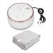 Bed warmer with mechanical control water-heated electric mattress pad intelligent thermostat 220 V good sealing high efficiency for home (EU connector 220 V)