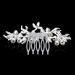 Dooppa Hair Comb Bridal Wedding Flower Rhinestones Women Hair Comb D14 - Buy Online on GoSupps.com