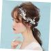2 Set hairpin trim bridal hair accessories bridesmaid hair clips hair barrettes for women hair accessories for women wedding Beads bridal hair clips manual Miss Hair piece - Buy Online on GoSupps.com