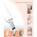 Skin Scrubber Face Spatula Blackhead Remover Pore Cleaner - 4 Modes, 4 Gears Exfoliator for Deep Cleansing - White - Buy Online on GoSupps.com