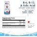KAL B-6 B-12 Folic Acid Berry - 60 Micro Tablets | Supports Energy & Vitality - Buy Online on GoSupps.com