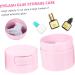 VICASKY Bo te de Rangement pour Colle Cils Plastique R cipient Durable et Portable pour Extensions de Cils Pratique pour Salon de Beaut et Usage Domestique Rose - Buy Online on GoSupps.com