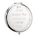 Compact Mirror Travel Makeup Mirror Best Presents from Daughter or Son I Love You Mum Gifts for Mum Birthday Wedding Anniversary Valentines Day Mother's Day