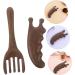 Vaguelly 2pi ces Peigne Grattoir Pour Chevelu Bois De Santal Masseur Chevelu Avec Conception De Grattage Nez Pour Soin Capillaire Quotidien - Buy Online on GoSupps.com