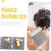 Gogogmee 2pcs Soap Bag Foaming Net Body Bar Soap Natural Soap Bag Soap Net Loofahs Bubble Maker Flax - Buy Online on GoSupps.com