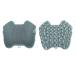 Wall-Mounted Foot Scrubber for Shower - Hands-Free Back Washing Brush with Suction Cups | Anti-Slip Gray Bathroom Foot Cleaner - Buy Online on GoSupps.com