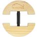 YUNJING Hat Stretcher Wooden Adjustable Buckle One Size Fits All from 6-1/2 to 9-1/2, Heavy Duty, Easy to Use for All Caps Black