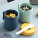 Veemoon 3 Pcs Soup Cup Breakfast Cup Vacuum Bento Lunch Bag Women Microwavable Cup Insulated Food Jar Portable Stainless Coffee Mug Sealing Milk Cup Pp Travel With Cover Microwave Oven Cup - Buy Online on GoSupps.com