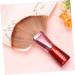 Housoutil Professional Makeup Foundation Brush & Devil Horns Headband - Ideal for Mineral Powder & Face Makeup - 20x4x16cm Brown - Buy Online on GoSupps.com
