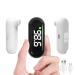 Medical Forehead Thermometer Rechargeable Thermometer for Adults and Kids Portable Infrared Digital Thermometer with Fever Alarm and LCD Display Fast Accurate 1s Instant Results (Black)