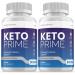 (2 Pack) Keto Prime Pill Advanced Ketogenic Weight Loss Support (120 Capsules) 60 Count (Pack of 2)