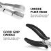 Frcolor Hair Extension Pliers for Bonding & Removal | Black Hair Thickening Tools - International Shipping - Buy Online on GoSupps.com