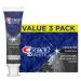 Crest 3D White Advanced Charcoal Teeth Whitening Toothpaste with Fluoride 3.3 oz Pack of 3
