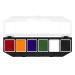 Maydear Alcohol Activated Face and Body Paint  6 Colors Alcohol Activated Makeup Palette for Special Effects Wound  Professional Quick Drying Waterproof Makeup Artist Color Palette