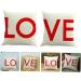HOMSFOU 2pcs Pillow Christmas Decor Xmas Decor Valentine Decor Home D cor Home Forniture Back Cushions Sofa Sectional Cushions for Combination Cushion Cover Flax White - Buy Online on GoSupps.com