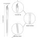 simarro 6 Pcs Metal Nail Files Stainless Steel Fingernail Toenail Files Double Sided Manicure Files for Polish Nail Nail Cleaner Tool - Buy Online on GoSupps.com