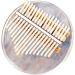 17 Tone Thumb Piano Mini Kalimba - Beginner Friendly 8 Keys Musical Instrument - Buy Online on GoSupps.com