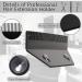 SVRITE Hair Extension Holder 2 Pieces Acrylic Hair Extension Hanger Portable Extension Holder Wig Storage Rack Hair Extension - Buy Online on GoSupps.com