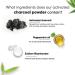 Activated Charcoal Teeth Whitening Powder 200g + 2 Bamboo Toothbrushes - Natural Sensitivity-Free Whitener & Stain Remover - Peppermint Fresh Breath - Buy Online on GoSupps.com