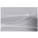 Hair net invisible elastic 50 cm 50 cm White 10pcs
