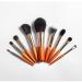 9 Mini Makeup Brush Set - Complete Blush & Eye Shadow Brushes | Travel Beauty Tools - Buy Online on GoSupps.com