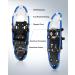 GORPORE All Terrain Snowshoes - Lightweight Aluminum Alloy - 21/25/30 Inches - for Women, Men, Youth - Hiking & Mountaineering - Heel Lift Riser - Double-Ratchet Binding - Carrying Tote Bag - Buy Online on GoSupps.com