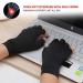 Copper Compression Arthritis Gloves - Pain Relief for Women and Men - Fingerless for Arthritis and Carpal Tunnel - 1 Pair Small Pink - Buy Online on GoSupps.com
