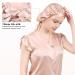 Daisysilk Silk Hair Bonnet for Women | Adjustable Silk Hair Wrap Cap for Sleeping | Breathable & Stylish Pink Hat - Buy Online on GoSupps.com
