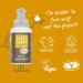 Salt Of the Earth 100% Natural Foaming Hand Wash - Vegan Amber & Sandalwood | Refillable & Leaping Bunny Approved | 250ml Made in the UK - Buy Now - Buy Online on GoSupps.com