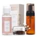 Lunamoon eyelash shampoo concentrate 80ml eyelash shampoo for eyelash extensions lash shampoo clean eyelash foam eyelash cleaner with 120ml empty bottles with 4PCs cleaning brush (Rose80) ...