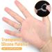 Ring Sizer Adjuster 22 Pack - Silicone Ring Guards for Loose Rings - Spiral Ring Spacers - Transparent Resizer Tightener with Polishing Cloth - Women and Men - Buy Online on GoSupps.com