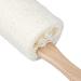 Exfoliating Loofah Bath Brush with Wooden Handle - Shower and Body Scrubber for Men and Women - Buy Online on GoSupps.com