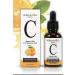 Vitamin C Serum for Face   Anti Aging Brightening Serum  Dark Spot Corrector  Fine Lines & Wrinkles With Hyaluronic Acid - Anti Wrinkle  Anti Aging  Dark Circles  Age Spots  Vitamin C  Pore Cleanser  Acne Scars  Organic ...