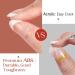 LitBear French Manicure Press On Nails Kit - 60 Pcs, Pre-Applied Jelly Glue, Salon-Quality Results in Minutes, Long-Lasting, 12 Sizes for Women - Buy Online on GoSupps.com