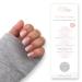 Fairy nail uv nail foils baby boomer self -adhesive gel foils half hardened 20 pieces nailwraps nail polish strips to stick (milky baby room)