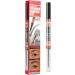  Monozoz Waterproof eyebrow pen for microblading eyebrow pencil for microblading | Double-ended eyebrow pencil and waterproof tinted gel Natural Brows eyebrow pen for - Buy Online on GoSupps.com