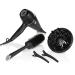 ghd air hair drying kit professional hair dryer with diffuser brush clips and storage bag
