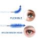 YEASHINE 200 Pcs Disposable Blue Eyelash Mascara Brush Applicator - Lash Makeup Stick - Buy Online on GoSupps.com