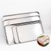 Breakfast Tray Rectangle Steamed Sausage Noodles Storage Trays Stainless Steel Fruit Dish Restaurant Hotel Kitchen Pastry Food Baking Plates Kitchenware 1 - Buy Online on GoSupps.com