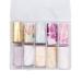 10 Rolls Nail Foil Transfer Sticker Marble Nail Art Stickers Colorful Nail Foils Decals for Women Fingernails Toenails Manicure Nail Art Designs Decorations Nail Decoration