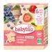 Babybio - Fruit Gourds - Apple Blueberry Strawberry 4x90 g - 6+ Months - ORGANIC